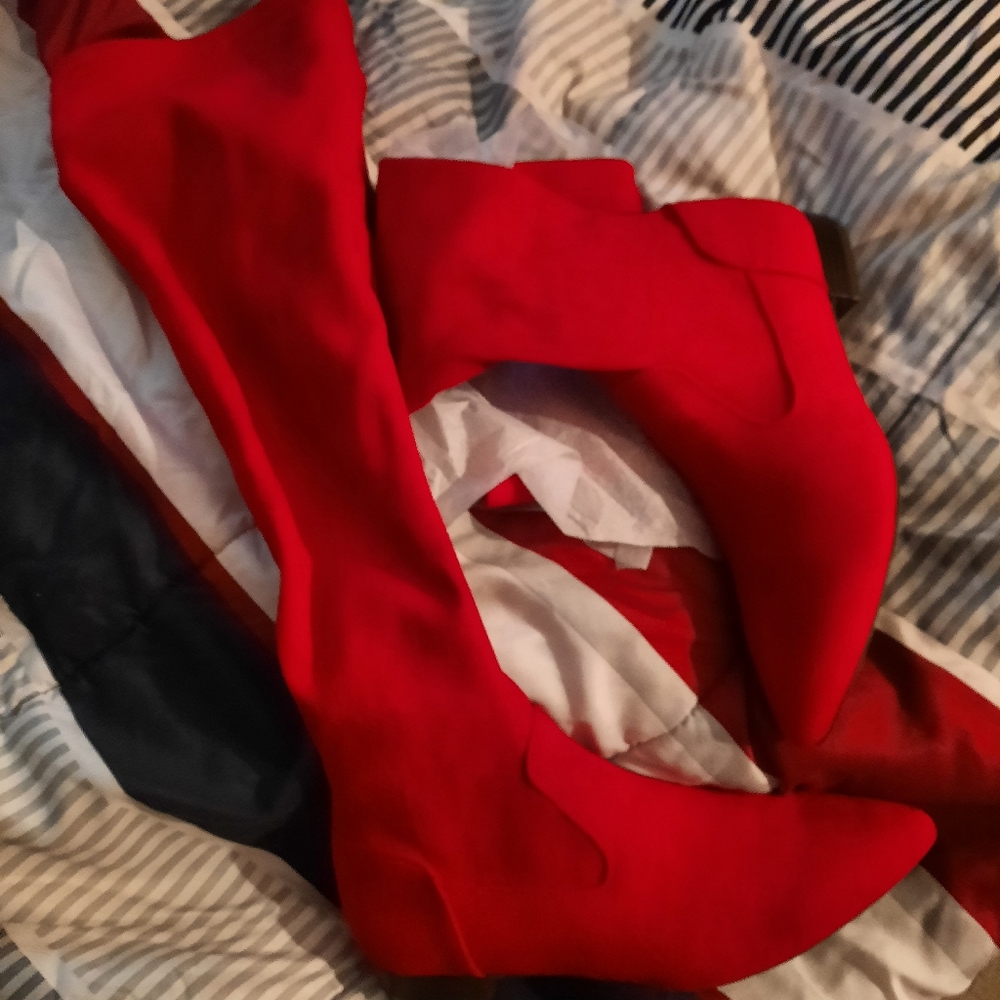 Red over the knee